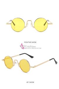 Mắt Kính Sườn Xám Tròng Vàng Tặng Kèm Dây Đeo