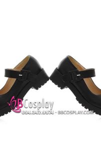 Giày Nữ Sinh Nhật Bản Đen Nhám