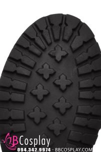 Giày Nữ Sinh Nhật Bản Đen Nhám