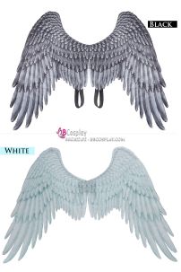 Cánh Thiên Thần Đen Vải In 3D
