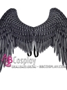 Cánh Thiên Thần Đen Vải In 3D