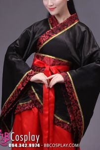 Đồ Hằng Nga- Áo Đen Váy Đỏ Giá Rẻ