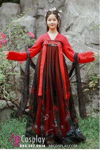 Hán Phục Múa Bỉ Ngạn Xích Dương