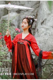 Hán Phục Múa Bỉ Ngạn Xích Dương