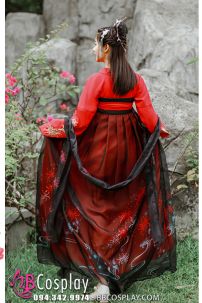 Hán Phục Múa Bỉ Ngạn Xích Dương