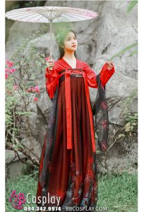 Hán Phục Múa Bỉ Ngạn Xích Dương