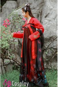 Hán Phục Múa Bỉ Ngạn Xích Dương