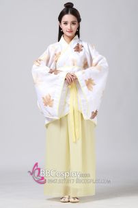 Đồ Nhà Tần Hoạ Tiết Lá Phong Vàng