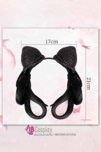 Búi Tóc Cổ Trang Hán Phục Giả Kiểu Tai Mèo