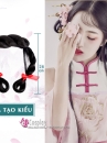 Búi Tóc Giả Cổ Trang Thắt Bím Sẵn