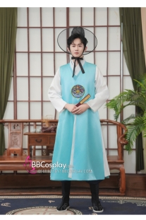 Trang Phục Nam Hàn Quốc Xanh Mint