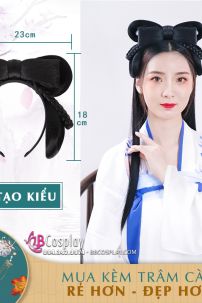Tóc Giả Cổ Trang Tạo Kiễu Sẵn Dễ Dùng