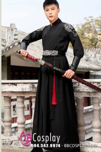 Hán Phục Cổ Trang Lữ Khách Bạch Hổ