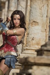 Tóc Giả Wonder Woman - Tóc Giả Nâu Xoăn Hàng Đẹp