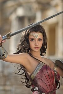 Tóc Giả Wonder Woman - Tóc Giả Nâu Xoăn Hàng Đẹp