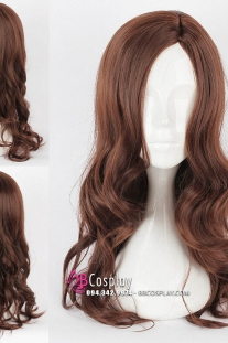 Tóc Giả Wonder Woman - Tóc Giả Nâu Xoăn Hàng Đẹp
