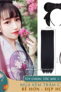Tóc Cổ Trang Búi Sẵn Cực Tiện Lợi