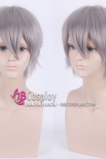 Tóc Giả Nam Xám Khói