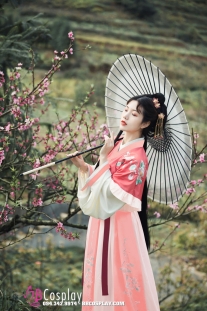 Trang Phục Hằng Nga Chu Sa Mộng