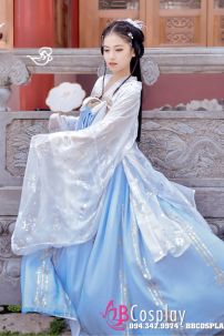 Hán Phục Chiết Ngực Kim Thanh