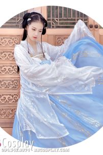 Hán Phục Chiết Ngực Kim Thanh