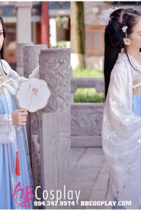 Hán Phục Chiết Ngực Kim Thanh