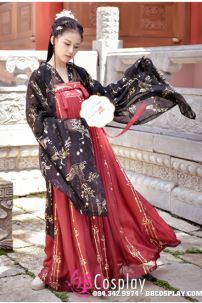 Hán Phục Hoàng Ngọc In Nhũ