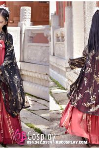 Hán Phục Hoàng Ngọc In Nhũ