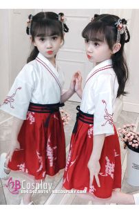Hán Phục Cách Tân Bé Gái Vân Lưu 130