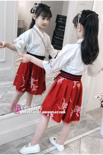 Hán Phục Cách Tân Bé Gái Vân Lưu 130