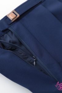 Trang Phục Seifuku Nữ Sinh Nhật Áo Xám Cổ Xanh Tay Ngắn