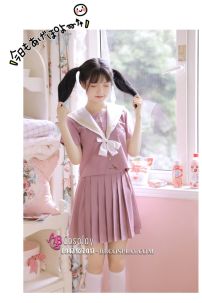 Váy Nữ Sinh Nhật Bản Hồng Đáng Yêu
