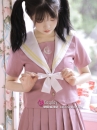 Váy Nữ Sinh Nhật Bản Hồng Đáng Yêu