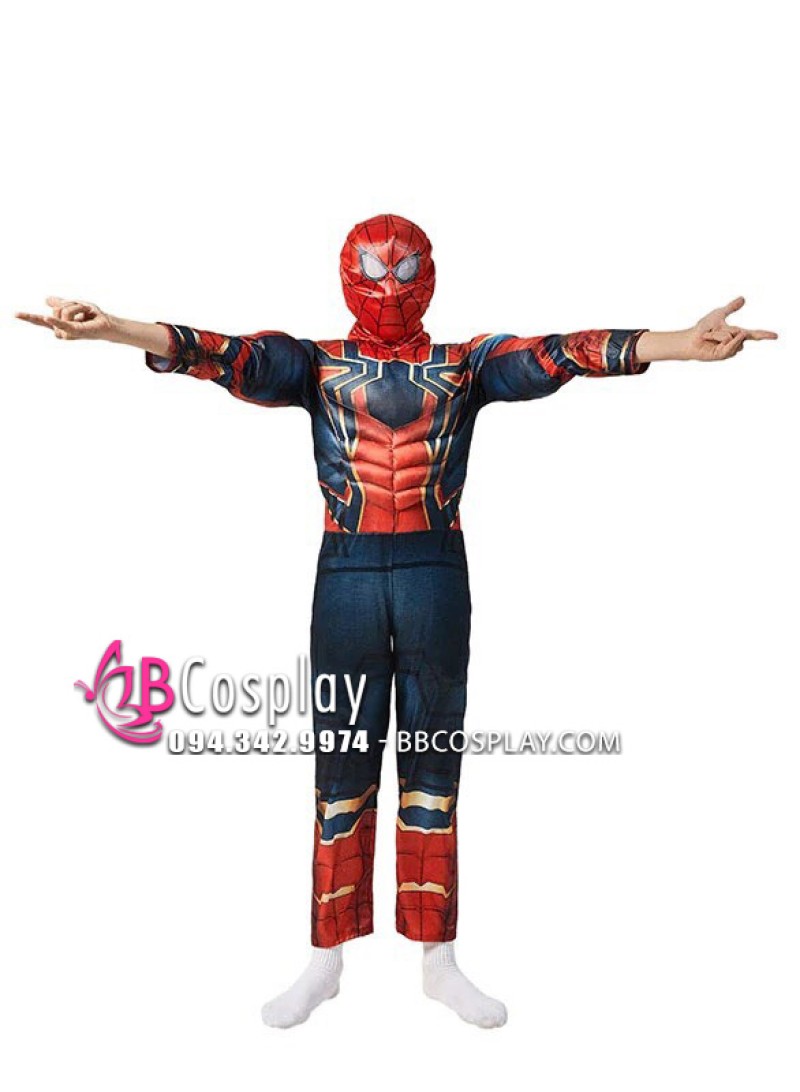 Đồ Người Nhện Cơ Bắp Trẻ Em