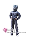 Trang Phục Marvel Black Panther - Chiến Binh Báo Đen Wakanda Trẻ Em Độn Cơ Bắp