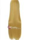 Tóc Giả Vàng Dài 100Cm