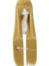 Tóc Giả Vàng Dài 100Cm