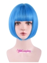 Tóc Giả Xanh Ngắn Búp Bế