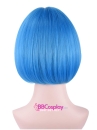 Tóc Giả Xanh Ngắn Búp Bế