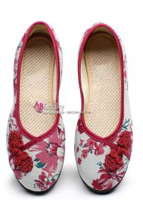 Giày Vải In Hoa