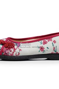 Giày Vải In Hoa