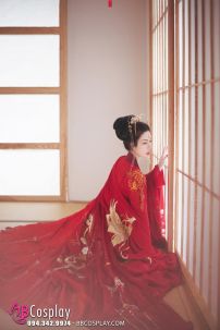 Thuê Hán Phục Kim Xích Điểu Mẫu Mới Thu Đông 2023