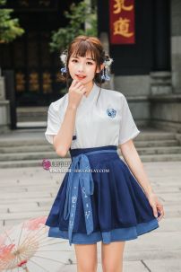 Mua Hán Phục Cách Tân Mèo Xanh