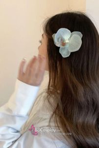 Cài Tóc Hoa Lan Dịu Dàng Bắt Trend