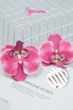 Cài Tóc Hoa Lan Dịu Dàng Bắt Trend