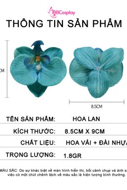 Cài Tóc Hoa Lan Dịu Dàng Bắt Trend