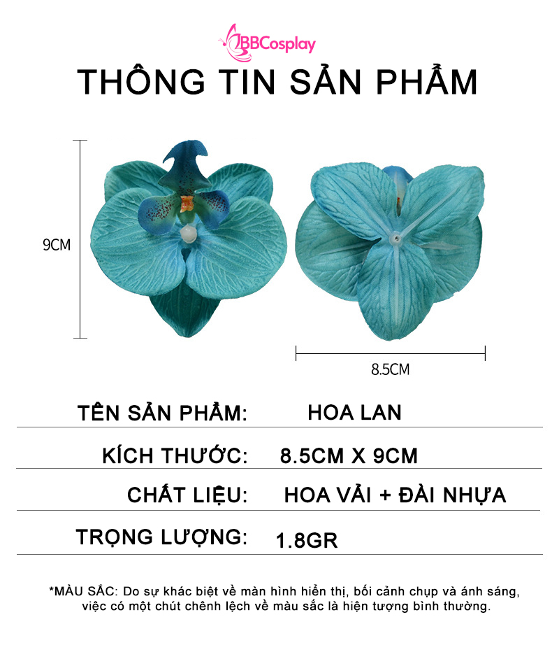 Cài Tóc Hoa Lan Dịu Dàng Bắt Trend