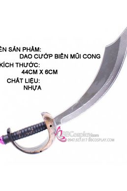 Đạo Cụ Dao Cướp Biển Mũi Cong