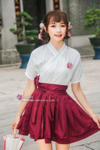 Hán Phục Cách Tân Mèo Đỏ