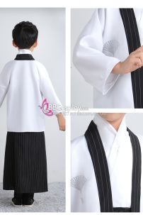Kimono Bé Trai - Mẫu Trắng